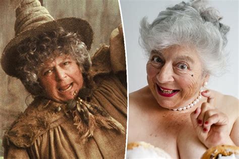 miriam margolyes nude|Miriam Margolyes poses nude on the cover of British Vogue